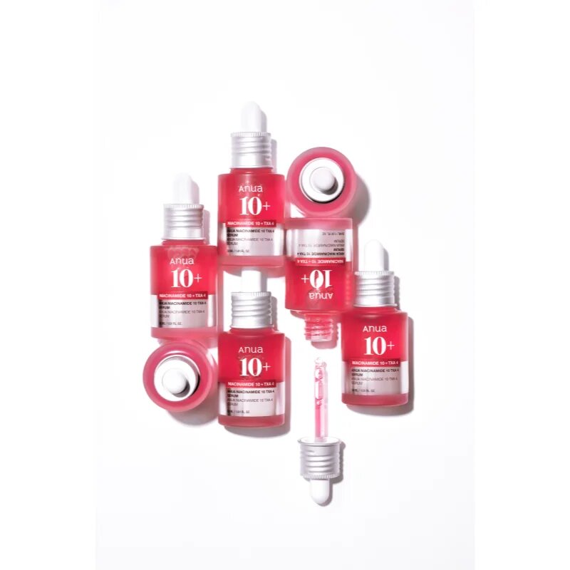 Anua Niacinamide 10% + TXA 4% Dark Spot Correcting Serum élénkítő szérum egységesíti a bőrszín tónusait 30 ml