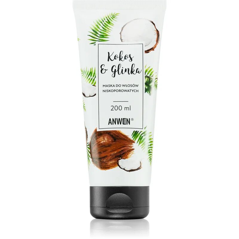 Anwen Coconut & Clay haj maszk Low Porosity 200 ml