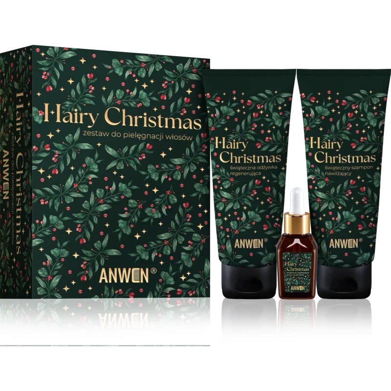 Anwen Hairy Christmas ajándékszett hajra 3 db
