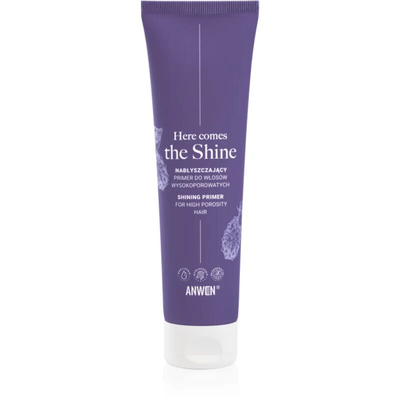 Anwen Here Comes The Shine Shining Primer For High Porosity Hair Egységesítő sminkalap hajra 100 ml