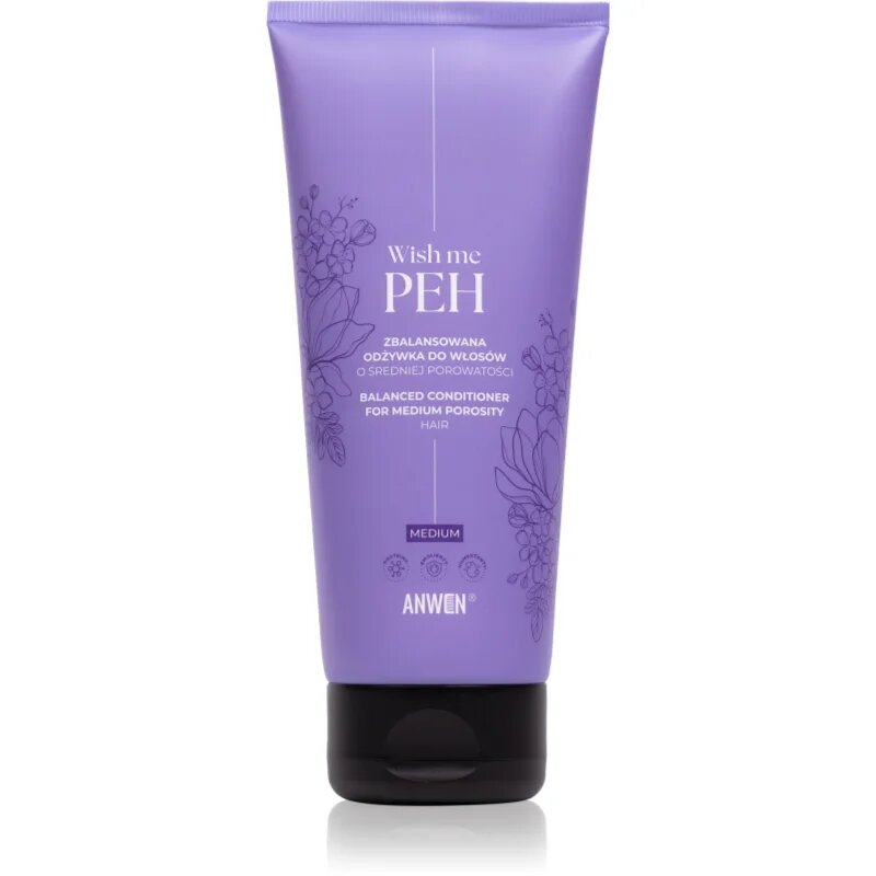 Anwen Wish me PEH Balanced Conditioner For Medium Porosity Hair kondicionáló hajra 200 ml