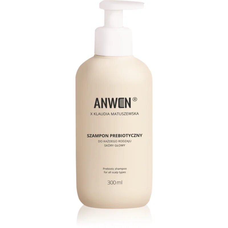 Anwen x Klaudia Matuszewska Prebiotic Shampoo sampon probiotikumokkal 300 ml