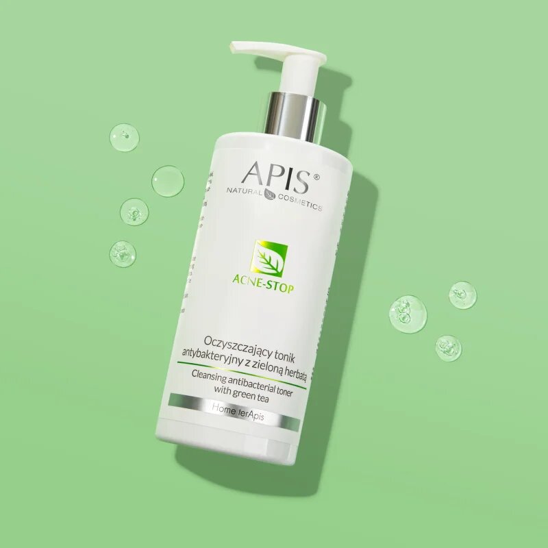 Apis Natural Cosmetics Acne-Stop Home TerApis nyugtató tisztító tonik zsíros és problémás bőrre 300 ml