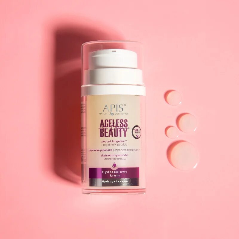Apis Natural Cosmetics Ageless Beauty gyengéd és hidratáló géles krém 50 ml