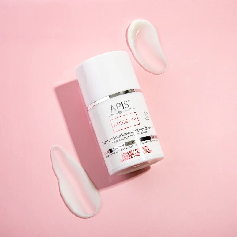 Apis Natural Cosmetics Apiderm nappali krém az arcbőr regenerálásáért és táplálásáért SPF10 50 ml