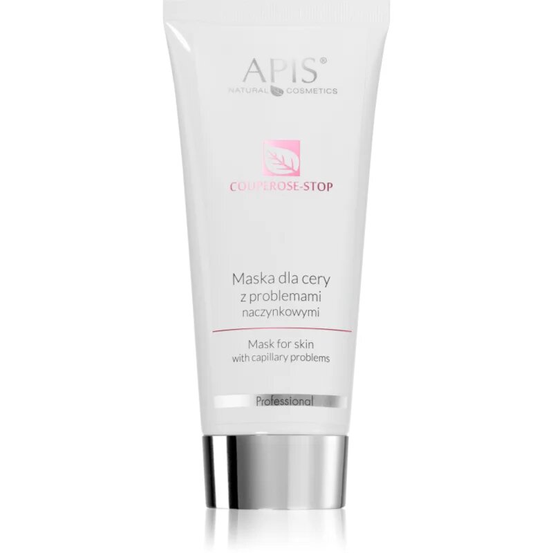 Apis Natural Cosmetics Couperose-Stop gyengéd krémes maszk Érzékeny bőrpírra hajlamos bőrre 200 ml