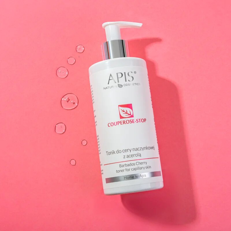 Apis Natural Cosmetics Couperose-Stop hidratáló tonik Érzékeny bőrpírra hajlamos bőrre 300 ml