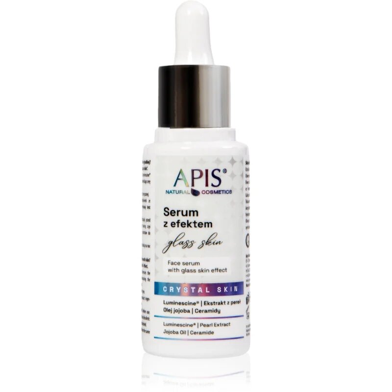 Apis Natural Cosmetics Crystal Skin fényesítő hatású arcszérum 30 ml