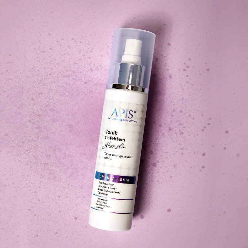 Apis Natural Cosmetics Crystal Skin tonik az élénk és kisimított arcbőrért 150 ml