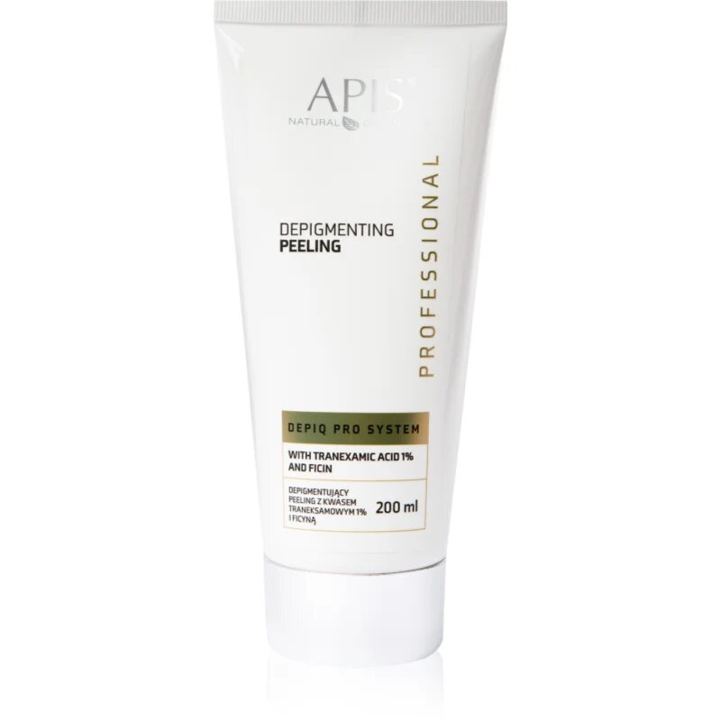 Apis Natural Cosmetics Depiq Pro System finom hámlasztó krém a pigment foltok ellen 200 ml