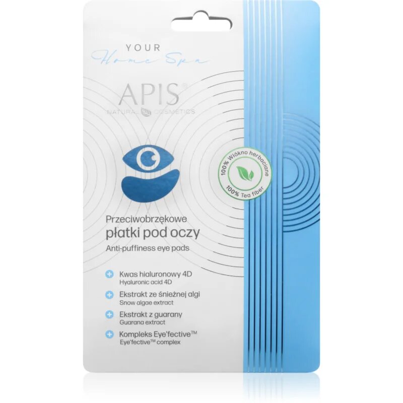 Apis Natural Cosmetics Home Spa szemmaszk a duzzanatokra és a sötét karikákra 1 pár