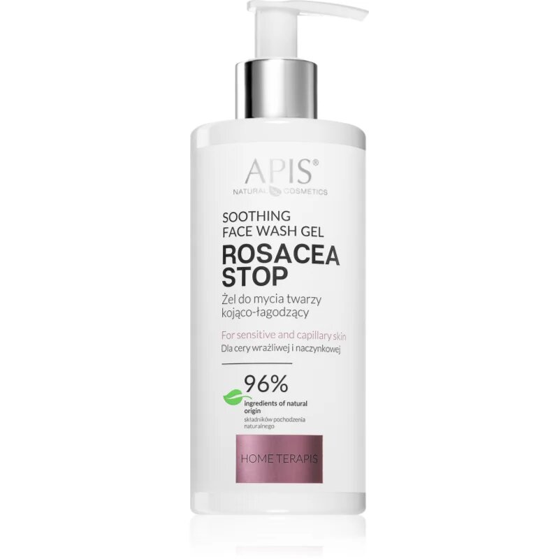 Apis Natural Cosmetics Home TerApis nyugtató tisztító gél az arcra 300 ml