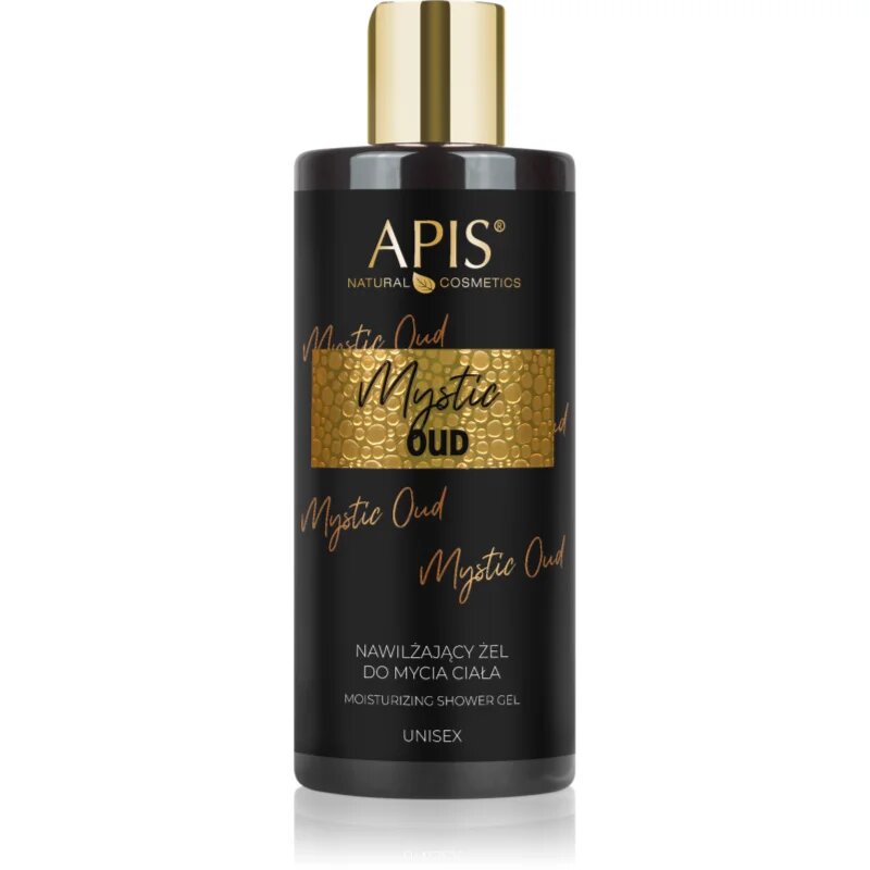 Apis Natural Cosmetics Mystic Oud hidratáló tusoló gél 300 ml