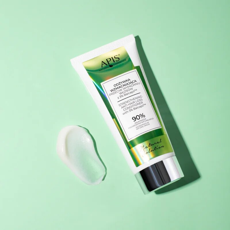 Apis Natural Cosmetics Natural Solution 3% Baicapil erősítő kondicionáló hajhullás ellen 200 ml