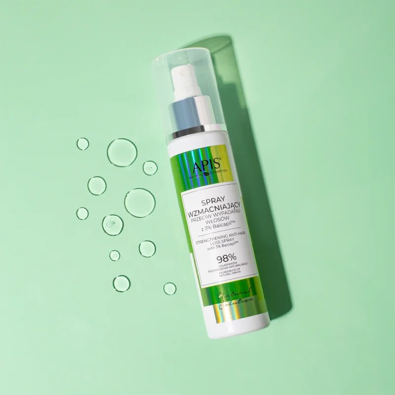 Apis Natural Cosmetics Natural Solution 3% Baicapil erősítő spray hajhullás ellen 150 ml