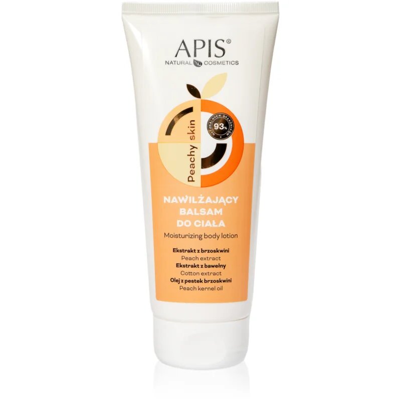 Apis Natural Cosmetics Peachy Skin hidratáló testbalzsam 200 ml