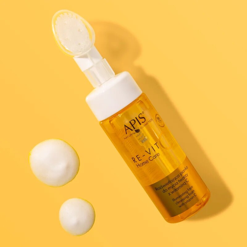 Apis Natural Cosmetics Re-Vit C Home Care tisztító hab C vitamin 150 ml