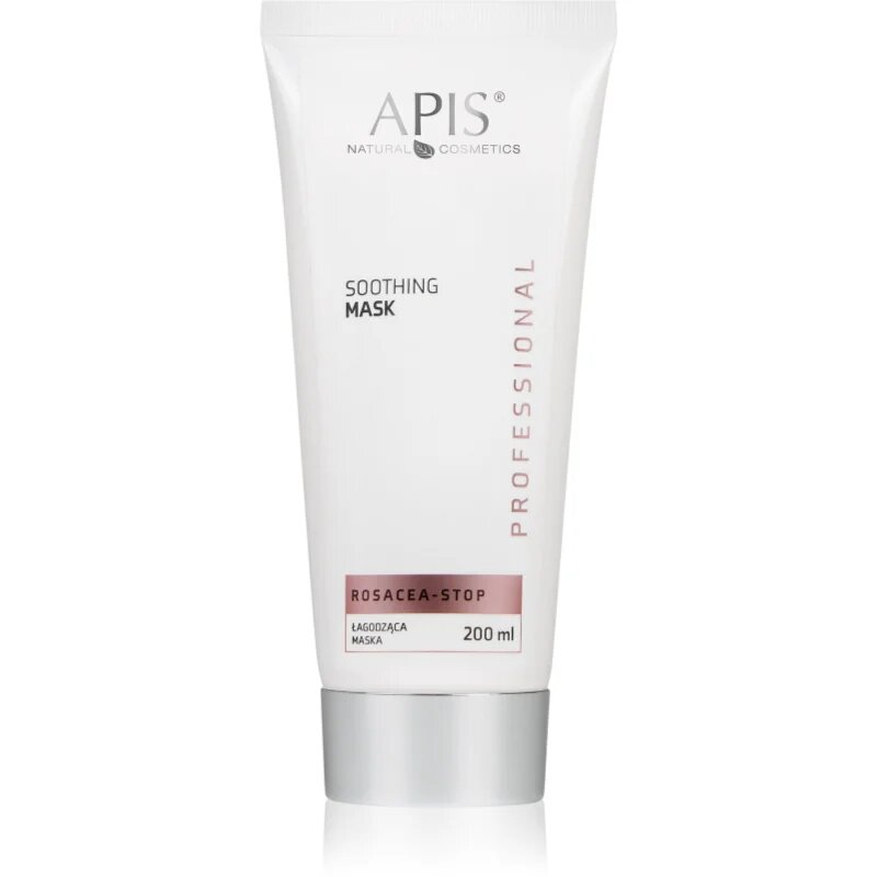 Apis Natural Cosmetics Rosacea-Stop nyugtató maszk az érzékeny vörösödésre hajlamos bőrre 200 ml