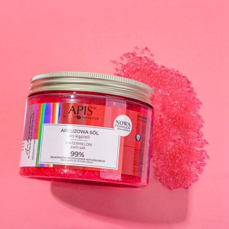 Apis Natural Cosmetics Watermelon Refreshment fürdősó 650 g