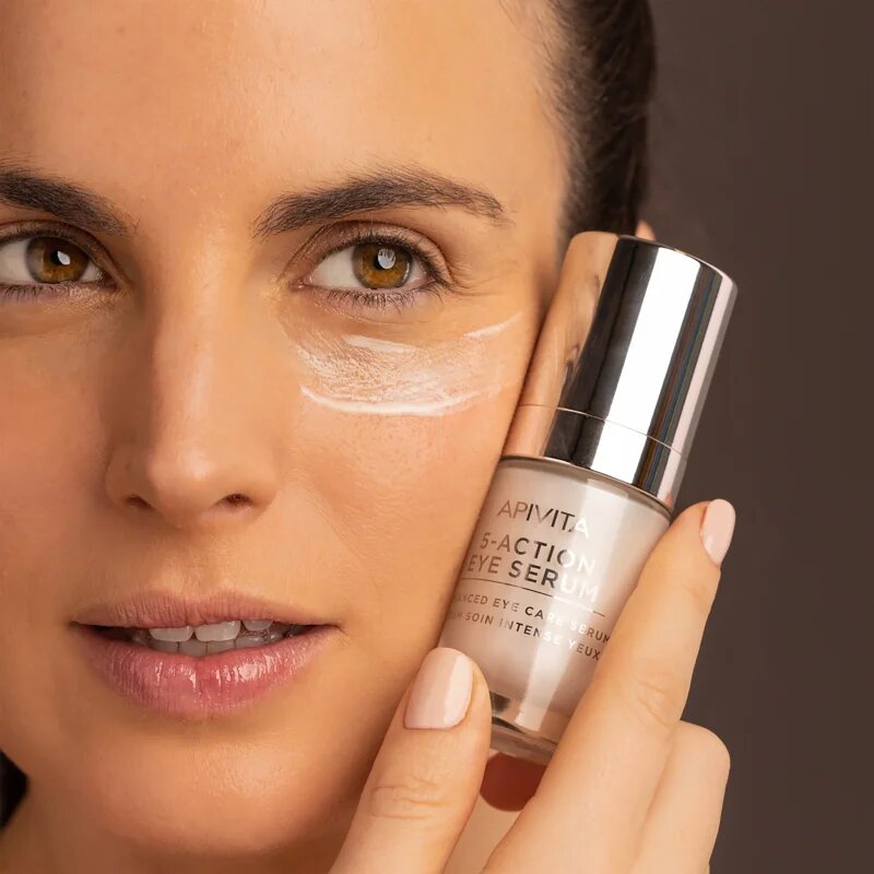 Apivita 5-Action Eye Serum intenzív szérum a szem köré 15 ml