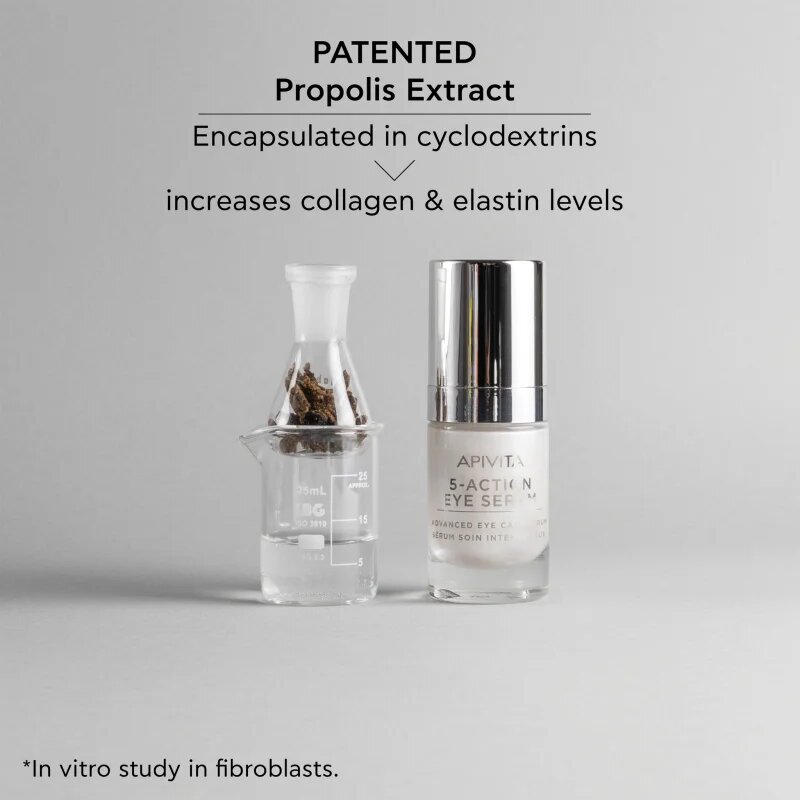 Apivita 5-Action Eye Serum intenzív szérum a szem köré 15 ml