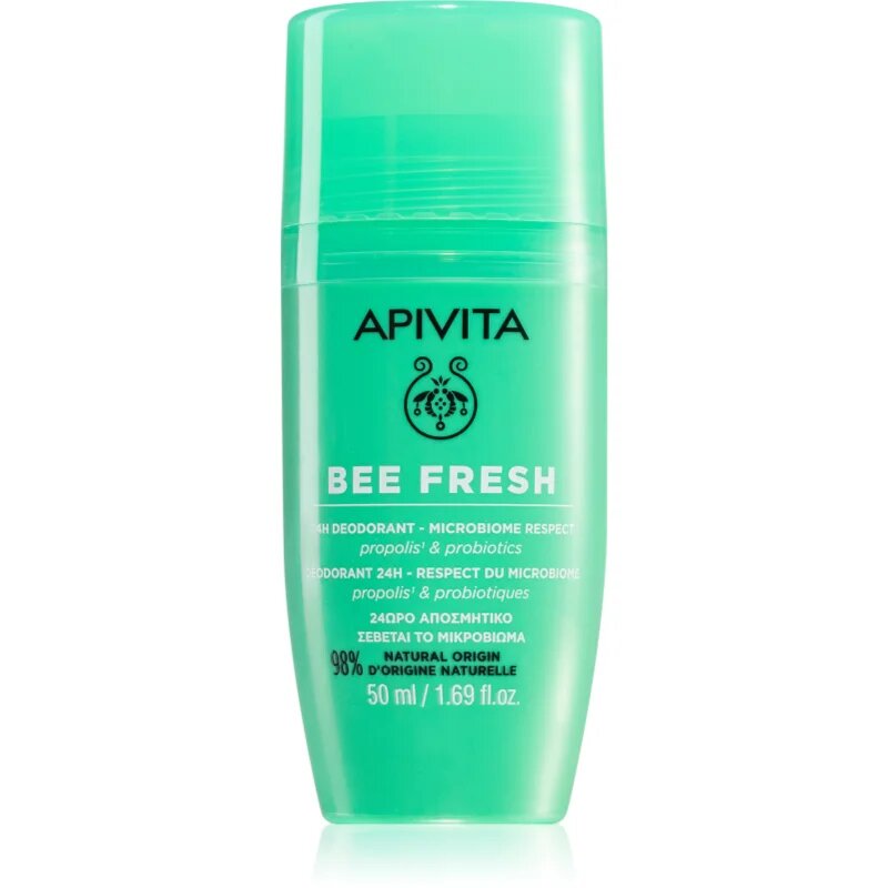 Apivita Bee Fresh Deodorant golyós dezodor az izzadás és a nem kívánt szagok ellen 50 ml