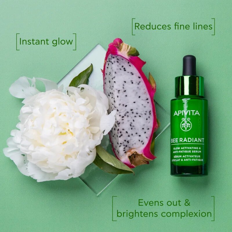 Apivita Bee Radiant Serum élénkítő hidratáló szérum a bőröregedés ellen 30 ml