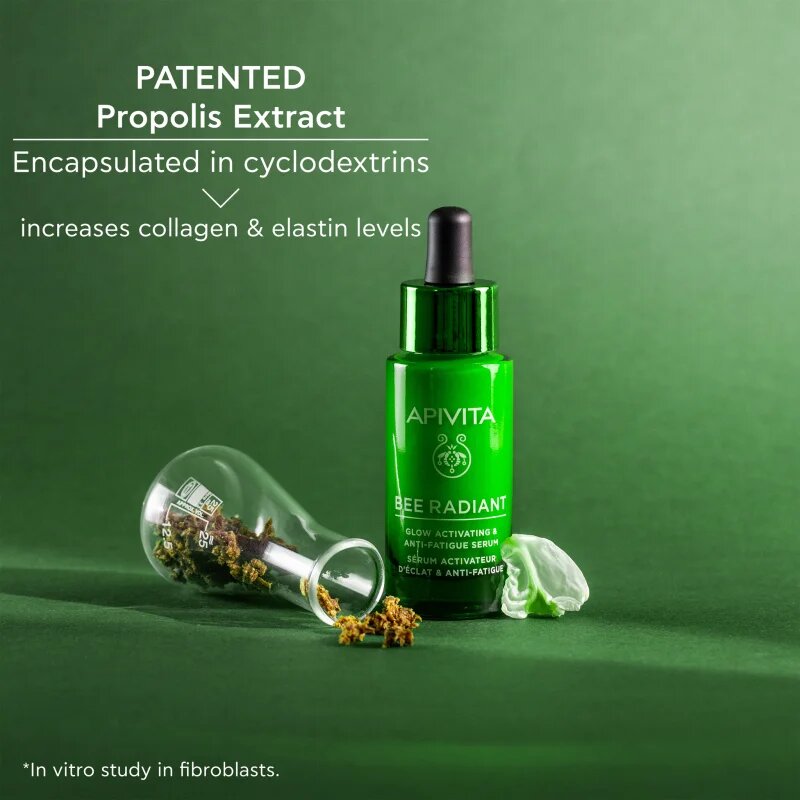 Apivita Bee Radiant Serum élénkítő hidratáló szérum a bőröregedés ellen 30 ml