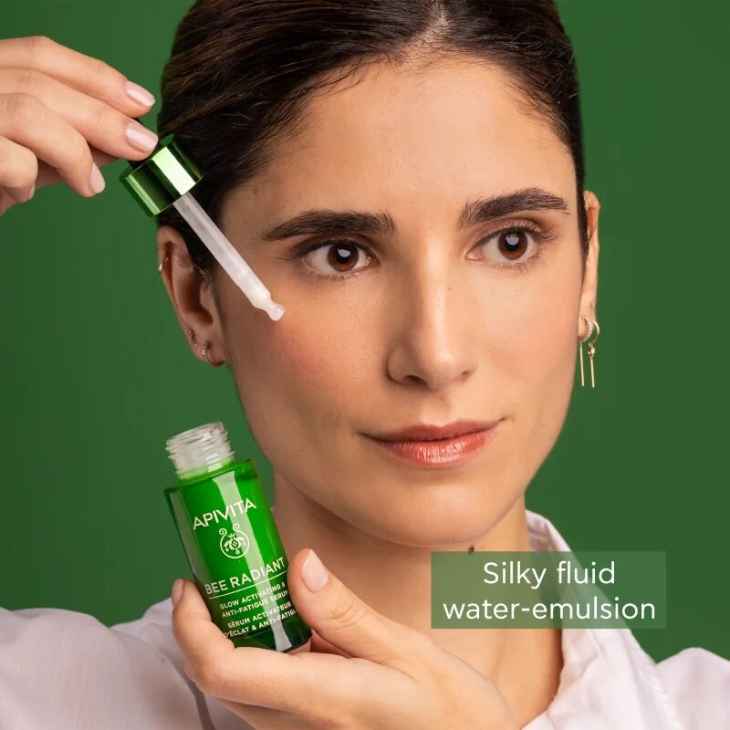 Apivita Bee Radiant Serum élénkítő hidratáló szérum a bőröregedés ellen 30 ml