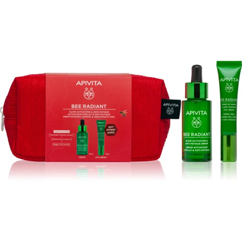 Apivita Bee Radiant Set szett az élénk és kisimított arcbőrért