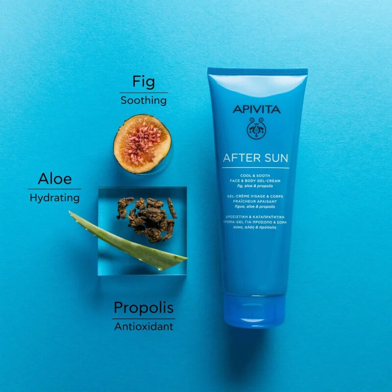 Apivita Bee Sun Safe After Sun Cool & Sooth Face & Body géles krém napozás után 200 ml