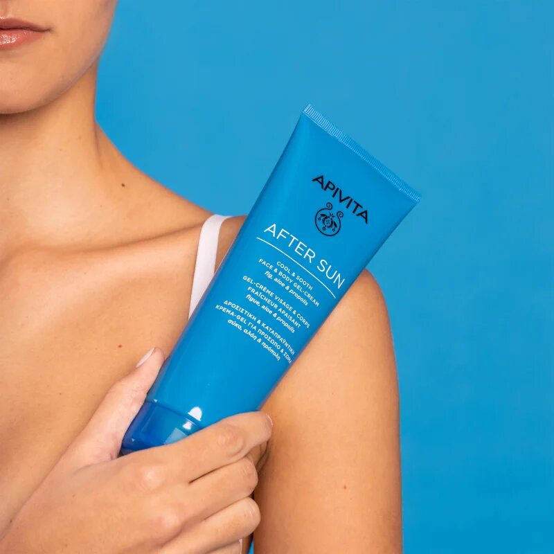 Apivita Bee Sun Safe After Sun Cool & Sooth Face & Body géles krém napozás után 200 ml