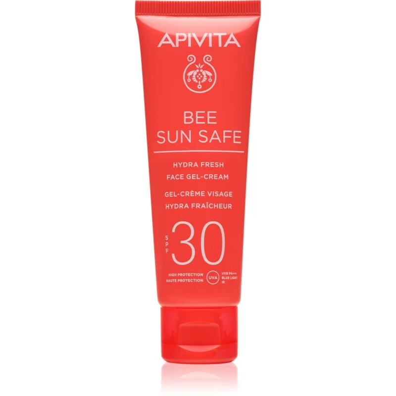 Apivita Bee Sun Safe Hydra Fresh Face Gel-Cream SPF30 hidratáló géles krém SPF 30 50 ml
