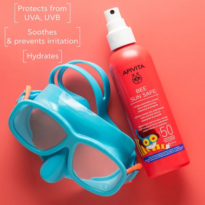 Apivita Bee Sun Safe Kids Spray SPF50 gyermek napozótej SPF 50 200 ml