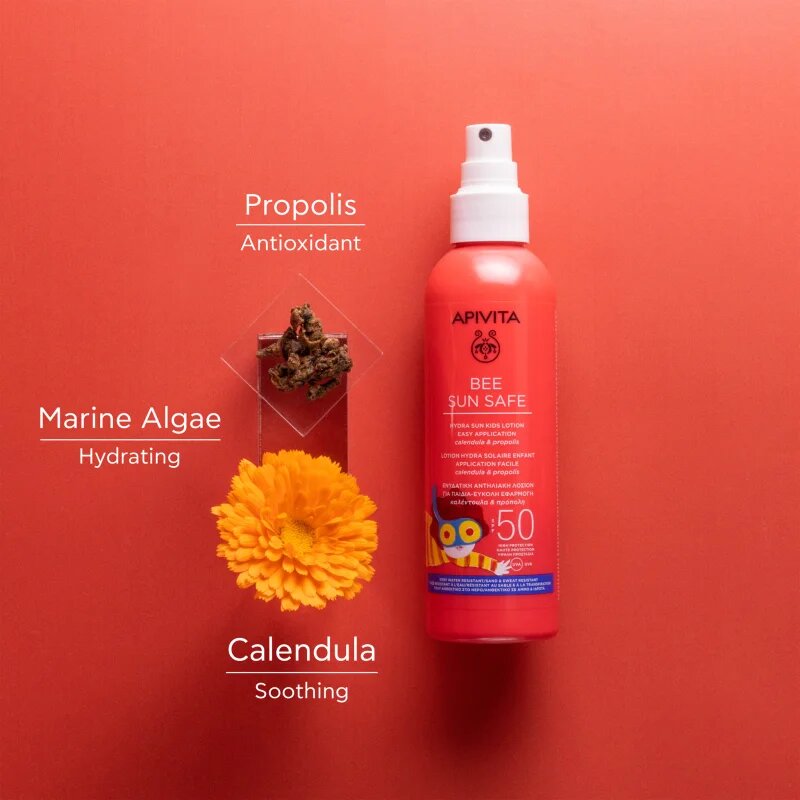 Apivita Bee Sun Safe Kids Spray SPF50 gyermek napozótej SPF 50 200 ml