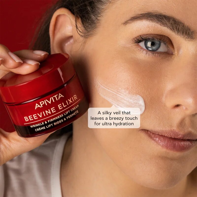Apivita Beevine Elixir Cream Light liftinges feszesítő krém a ráncok ellen 50 ml