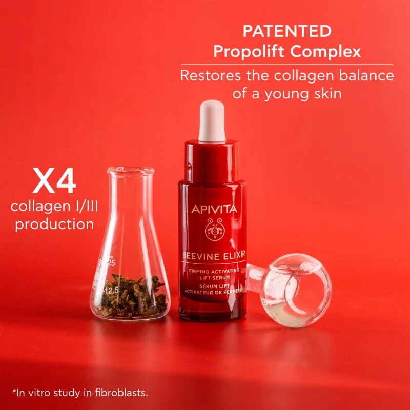 Apivita Beevine Elixir Lift Serum liftinges feszesítő szérum az élénk bőrért 30 ml