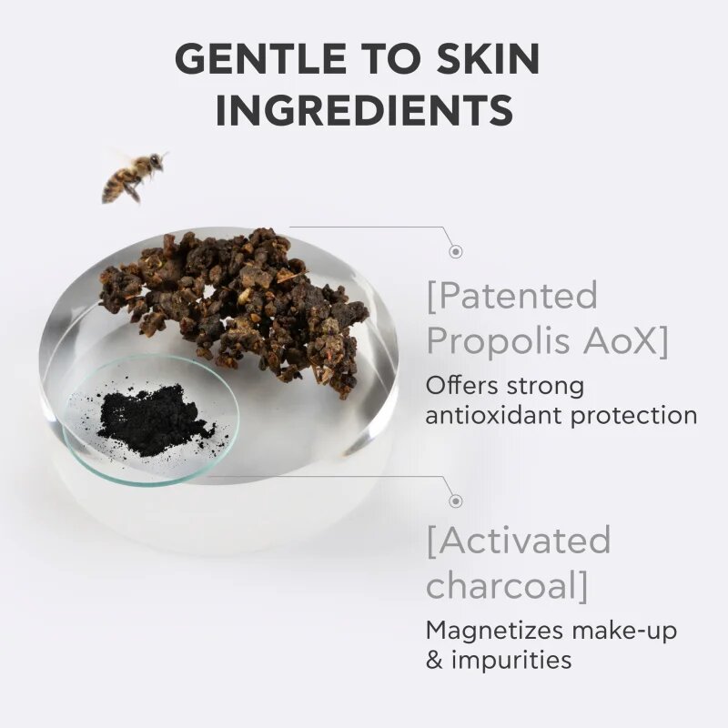 Apivita Cleansing Black Detox Jelly Cleanser tisztító gél aktív szénnel 50 ml