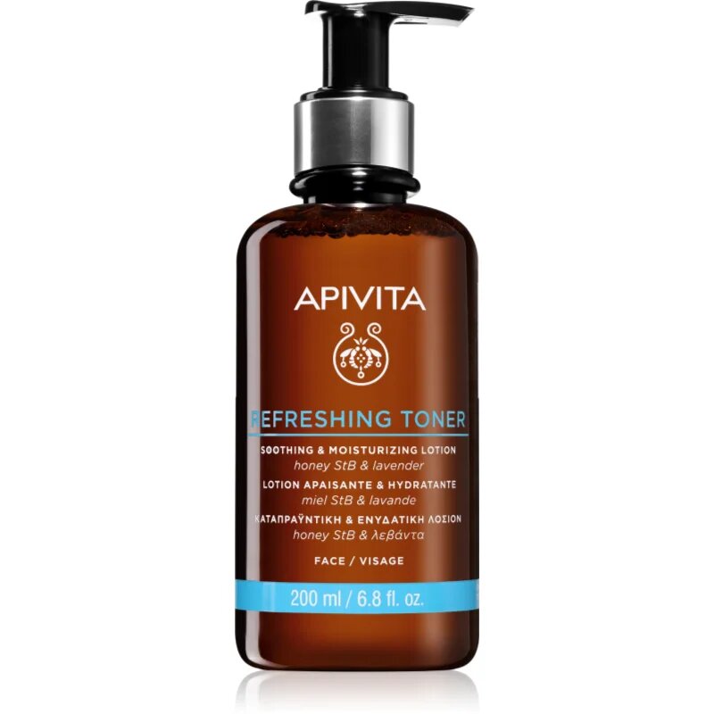 Apivita Cleansing Refreshing Toner tisztító és nyugtató toner 200 ml