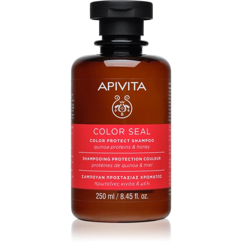 Apivita Color Seal Shampoo sampon a festett haj védelmére szulfátmentes 250 ml