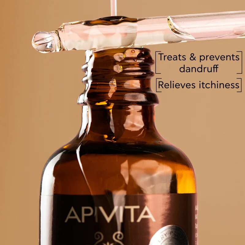 Apivita Dandruff Relief Oil a fejbőr ápolására zsíros korpa ellen 50 ml
