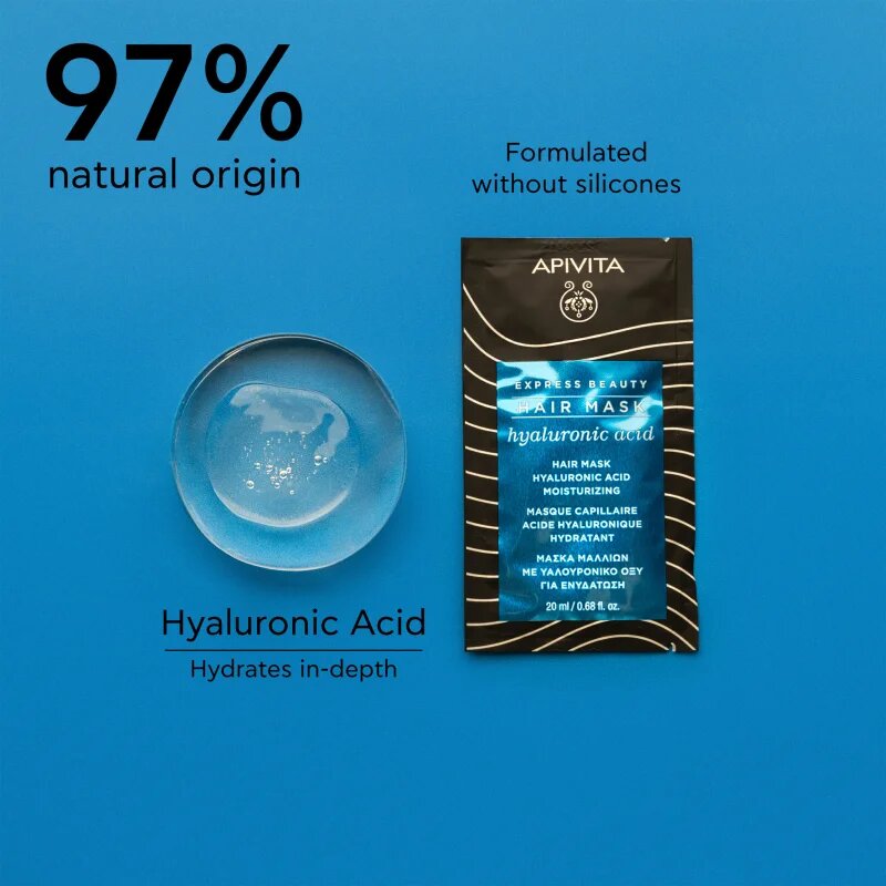 Apivita Express Beauty Hair mask Moisturizing hidratáló maszk hajra 20 ml