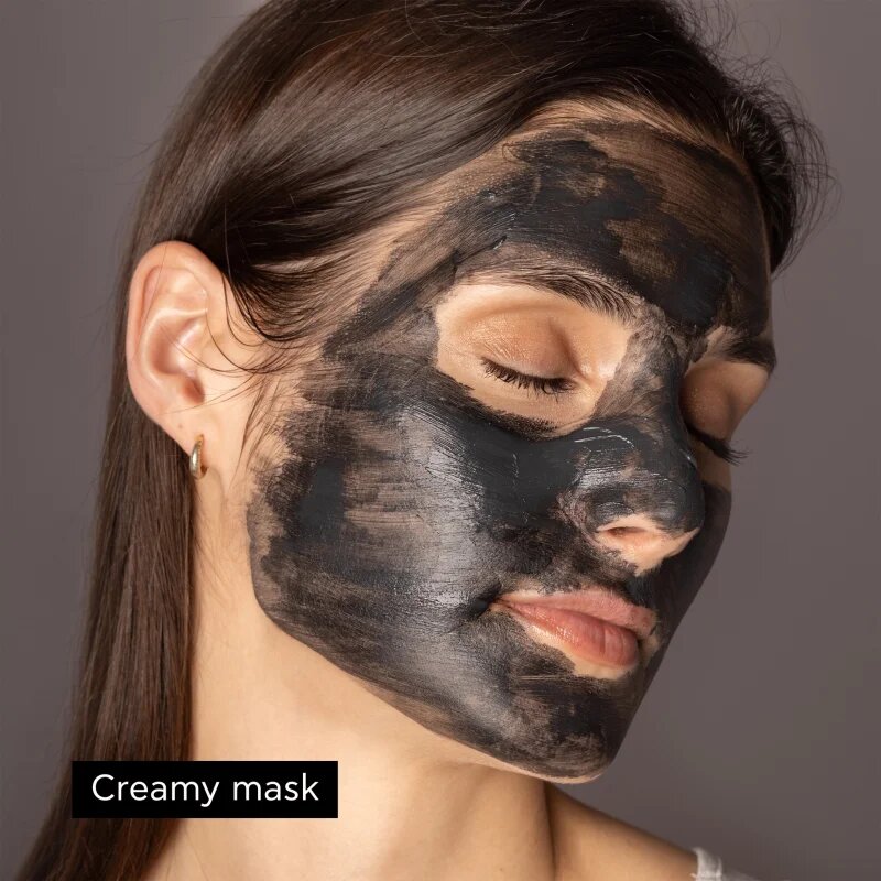 Apivita Express Beauty Purifying Face Mask Propolis tisztító fekete maszk zsíros bőrre 2x8 ml