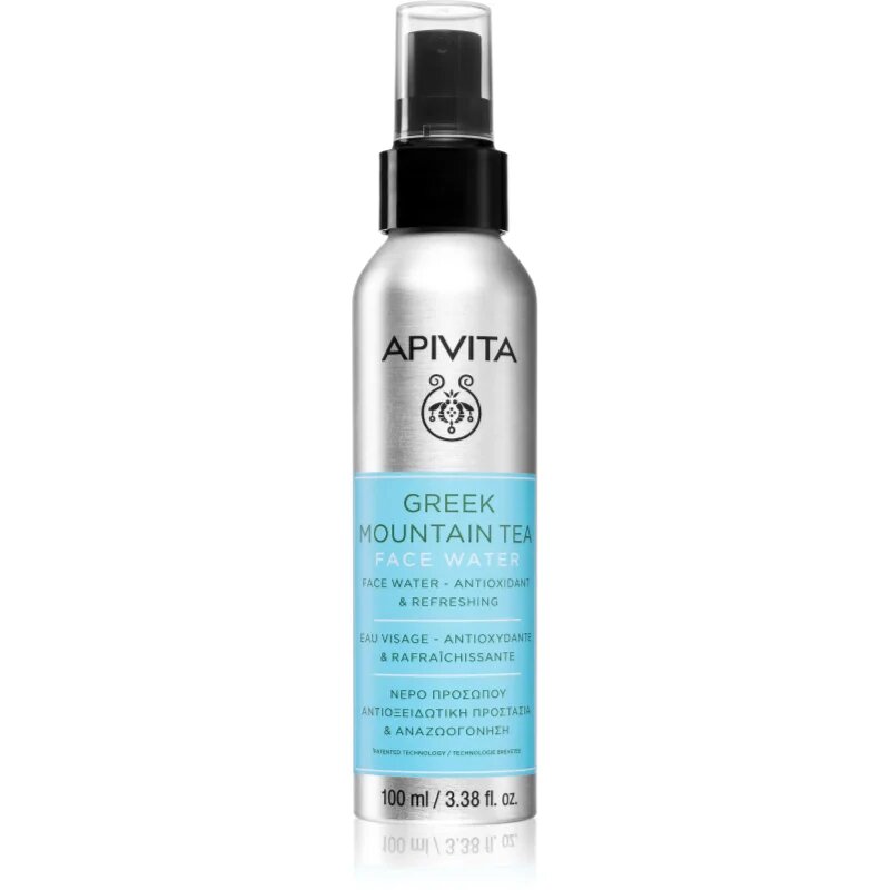 Apivita Greek Mountain Tea Face Water antioxidációs hidratáló permet 100 ml