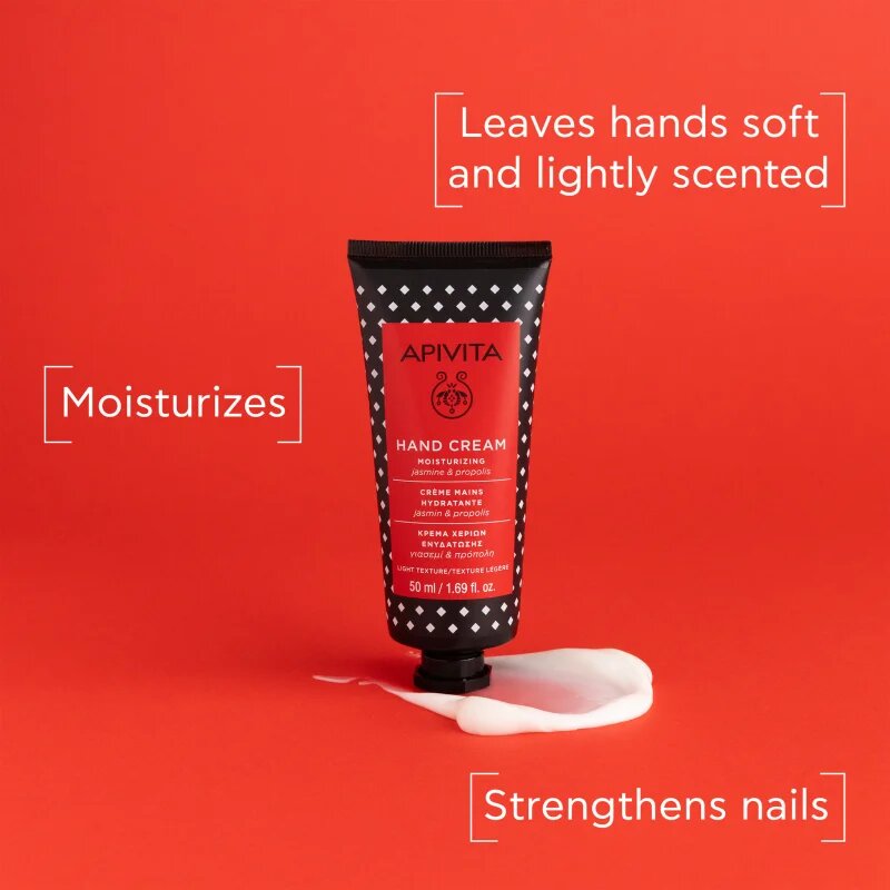 Apivita Hand Care Hand Cream Propolis Light texture hidratáló kézkrém 50 ml