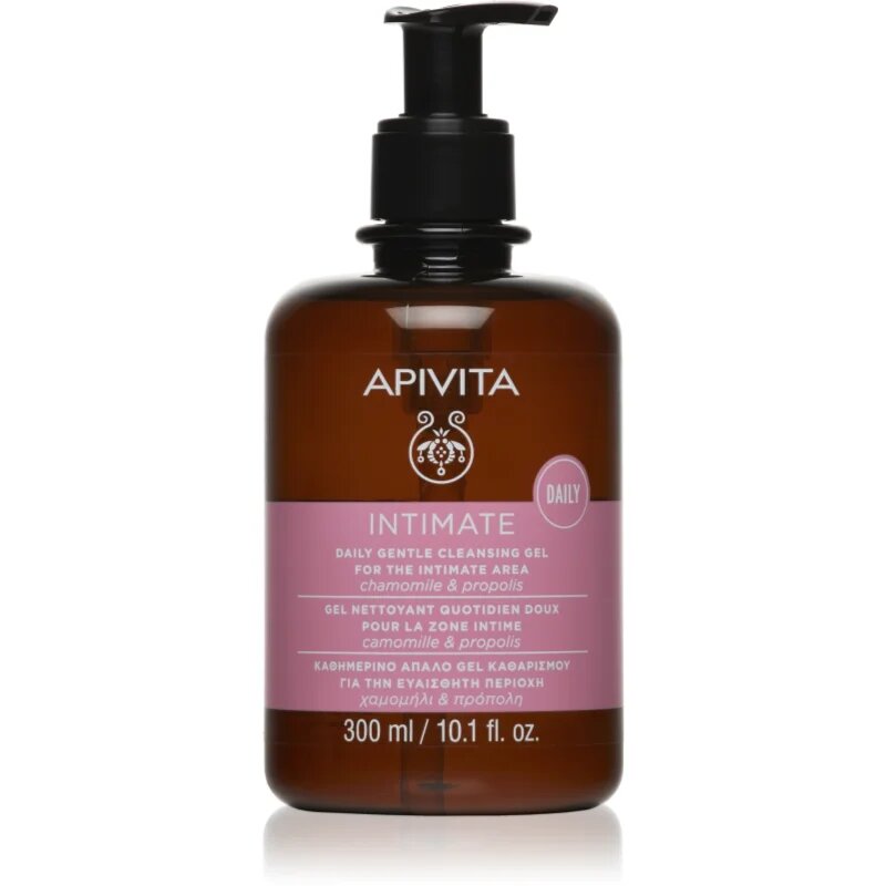 Apivita Intimate Daily Cleansing Gel frissítő intim higiéniás gél 300 ml