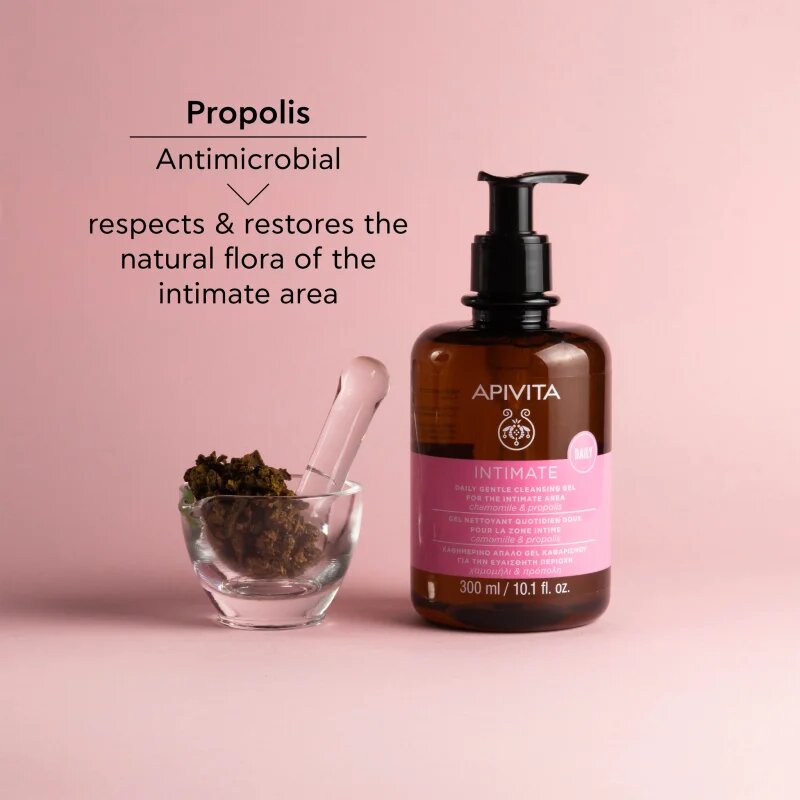 Apivita Intimate Daily Cleansing Gel frissítő intim higiéniás gél 300 ml