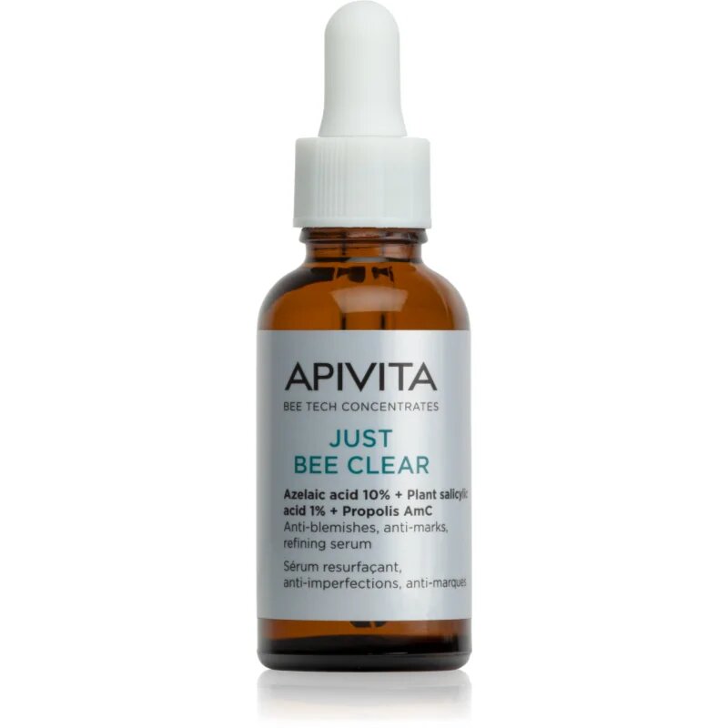 Apivita Just Bee Clear Serum szérum zsíros és problémás arcbőrre 30 ml