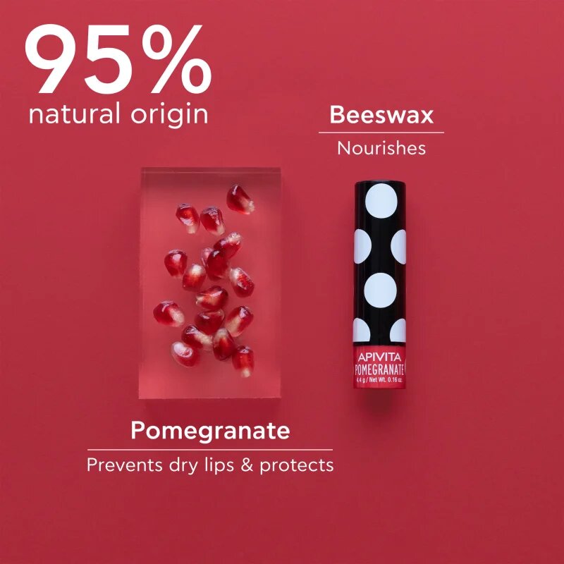 Apivita Lip Care Pomegranate hidratáló ajakbalzsam 4.4 g
