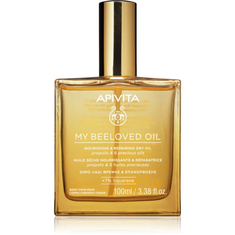 Apivita My Beeloved Oil tápláló száraz olaj arcra testre és hajra 100 ml